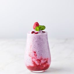 라즈베리 블루베리 쉐이크